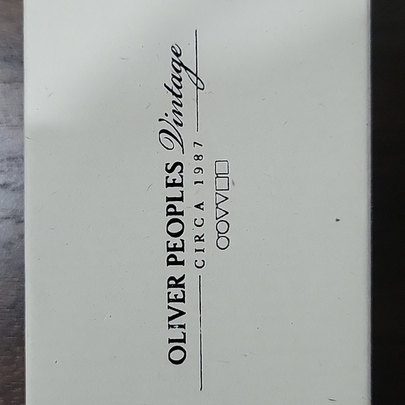Oliver Peoples Vintage Box - Picture 3 of 5